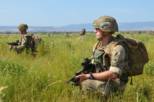 2nd PARA cross trains with Georgia Army National Guard