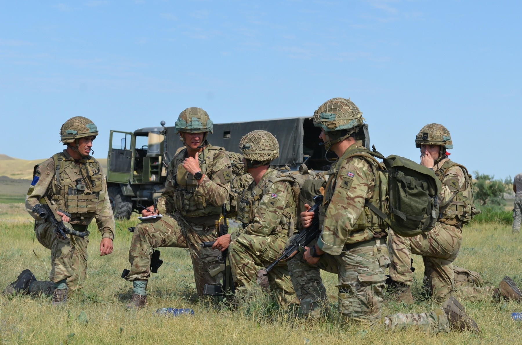 2nd Para Cross Trains With Georgia Army National Guard 