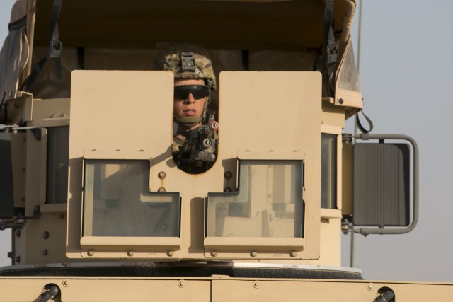 Look out below! Cav troopers train on emergency resupply