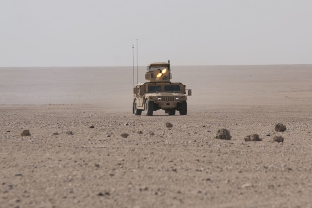 Look out below! Cav troopers train on emergency resupply