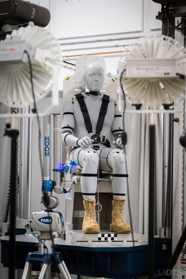 Army acquires new test dummies for vehicle safety