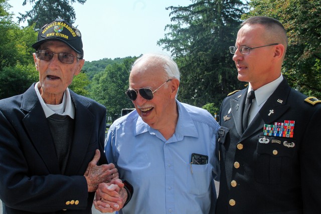 Two members of Merrill's Marauder's Honor Commanders