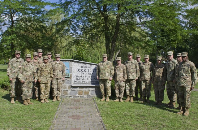 Top US Army Generals visit Polish Air Base