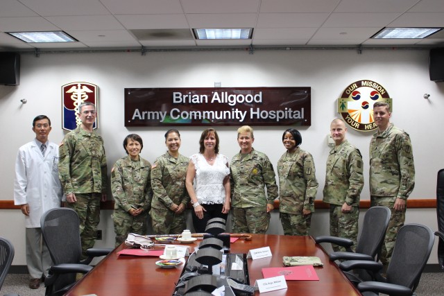 Mrs. Jean Case Meets BAACH Command Team
