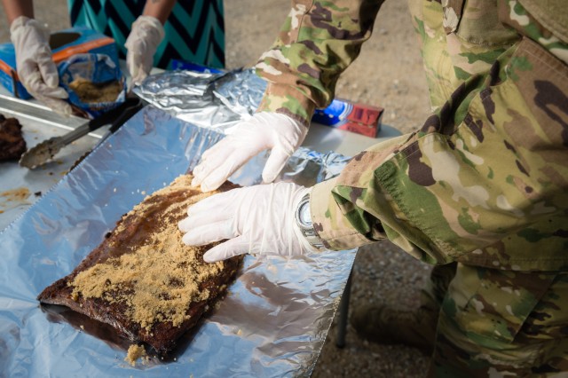 Foodies of the Fort: Fort Leonard Wood Soldier smokes it, spouse serves it 
