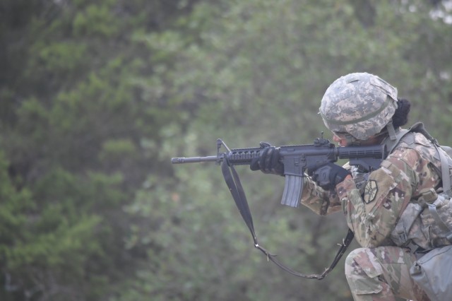 Fort Gordon's Best Warrrior Competitor Sgt. Kayanna Johnson