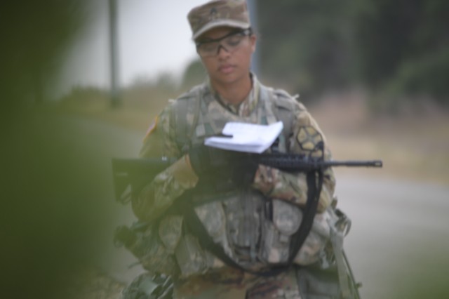 Sgt. Johnson soldiers through Best Warrrior Competition