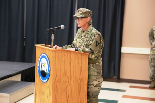 New commandant takes charge at Staff Sgt. Todd R. Cornell NCO Academy