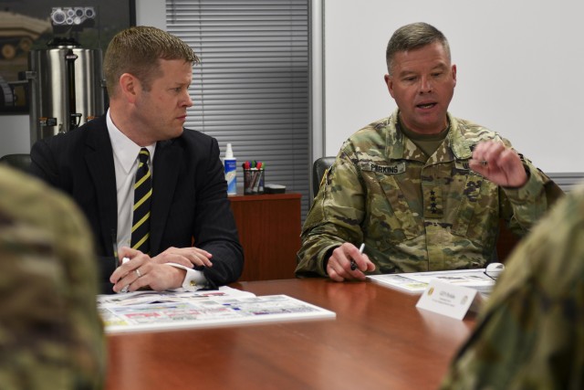 Acting Secretary of the Army visits TRADOC