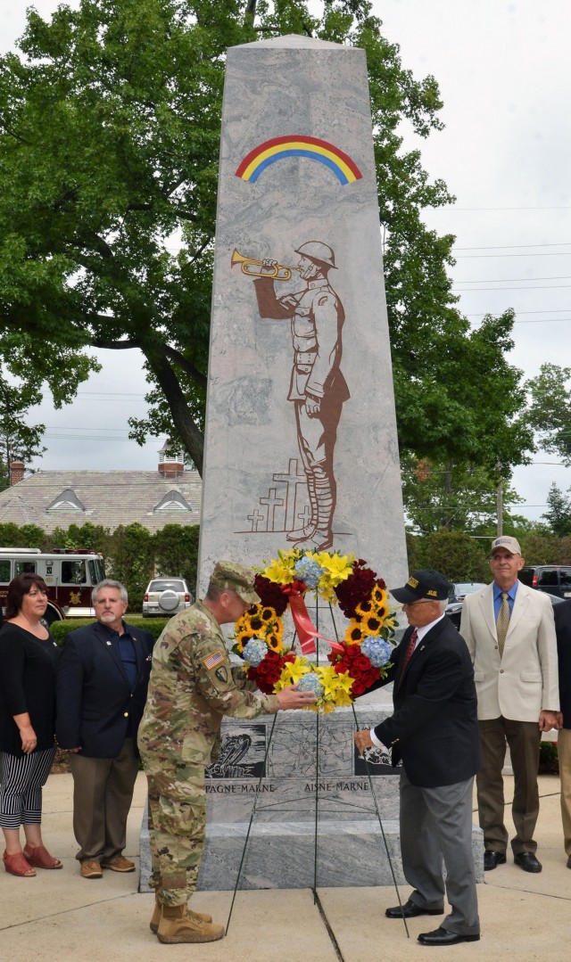100 years of the Rainbow Division marked in August 12 ceremony on Long Island
