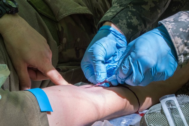 Maine National Guard medics practice crucial table eight skills