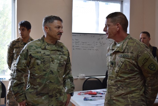 Exercise Steppe Eagle 17: Building partnership