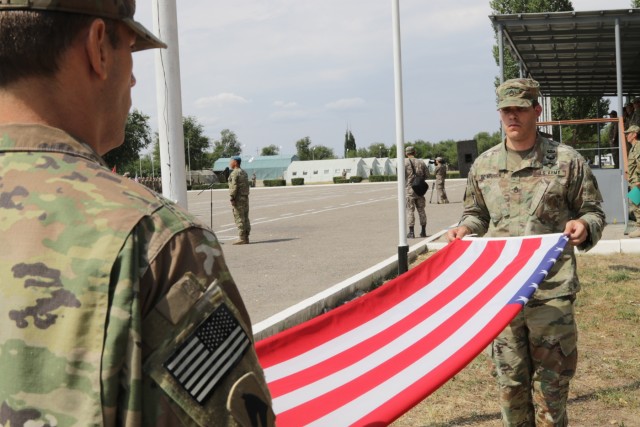 Exercise Steppe Eagle 17 Closing Ceremony