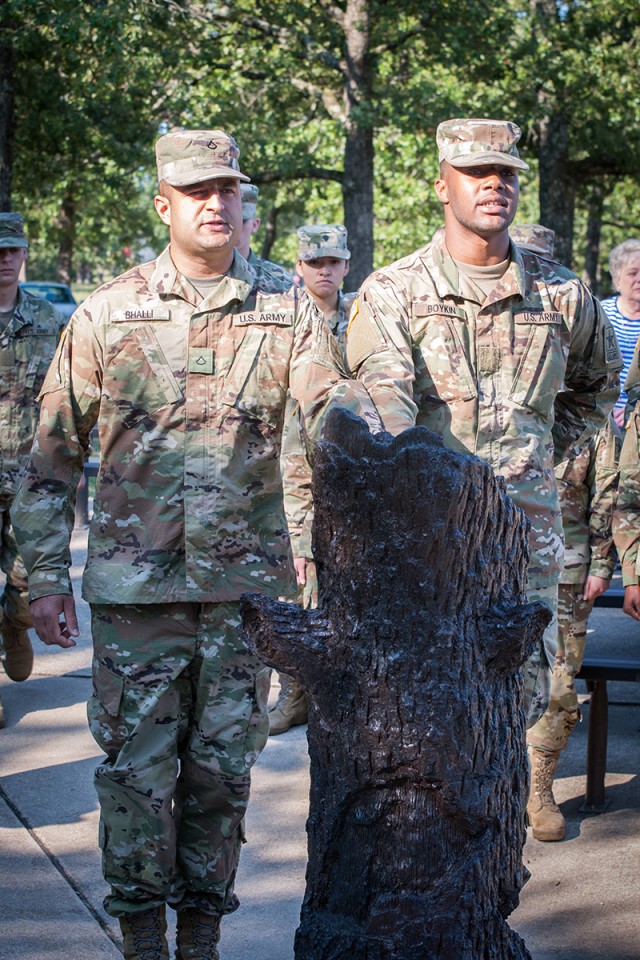 Soldiers inducted into Chemical Corps at Fort Leonard Wood