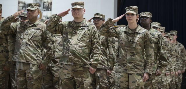 Task Force Echo salute