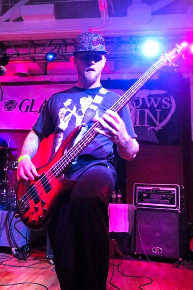 Spc. Matt Mier keeps a solid rhythm