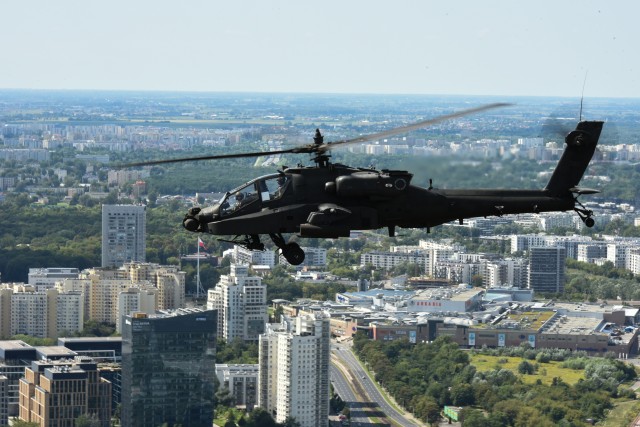 12th CAB soars over Polish Armed Forces Day Parade