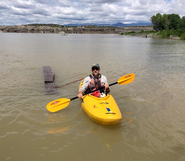 Boaters "Sweep up" Cochiti Lake