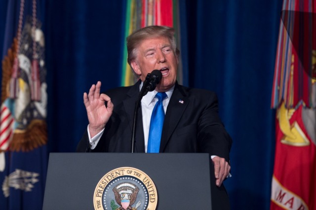 President Trump unveils new Afghanistan, South Asia strategy