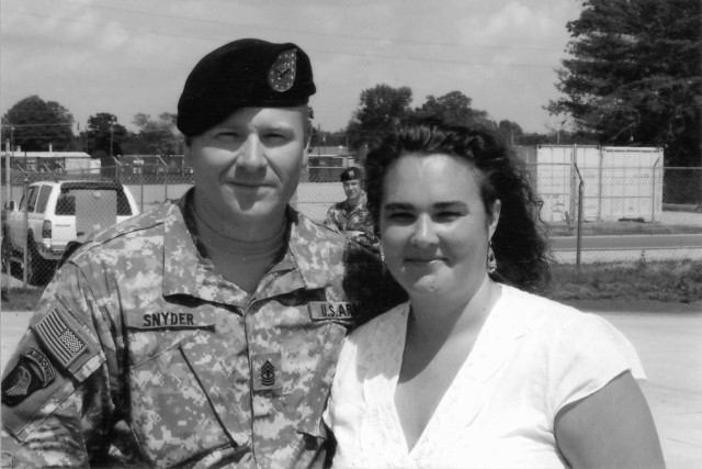 Snyder and his wife, Jamalene.
