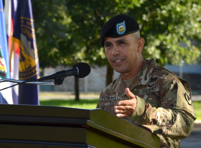 Ceremony welcomes new MCIC enlisted leader