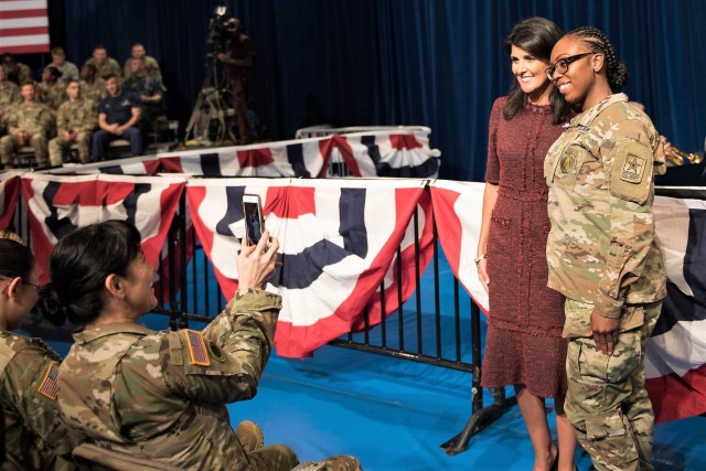 President addresses nation from Fort Myer