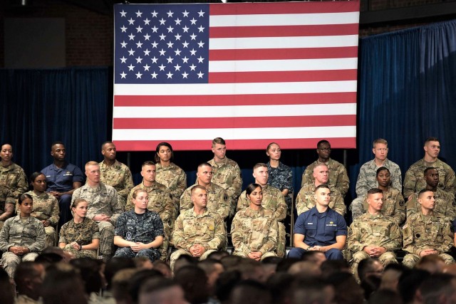 President addresses the nation from Fort Myer