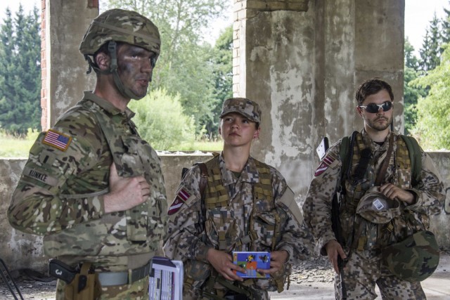 Exercise Falcon's Talon grabs hold in Latvia