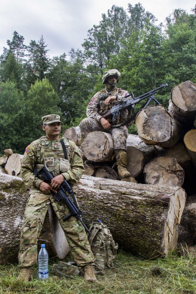 Exercise Falcon's Talon grabs hold in Latvia