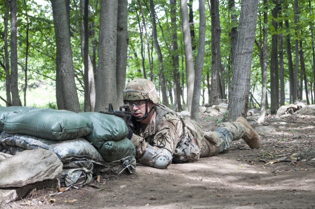 Expert Infantryman Badge training at Fort Drum