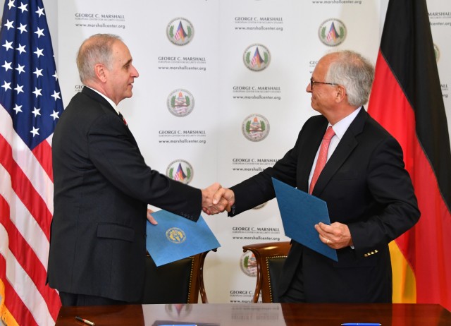 Marshall Center and Munich Security Conference Sign Agreement
