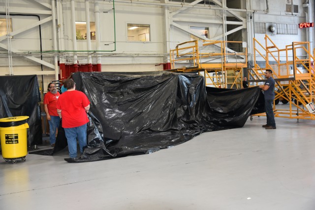 Depot equipment is covered for Harvey