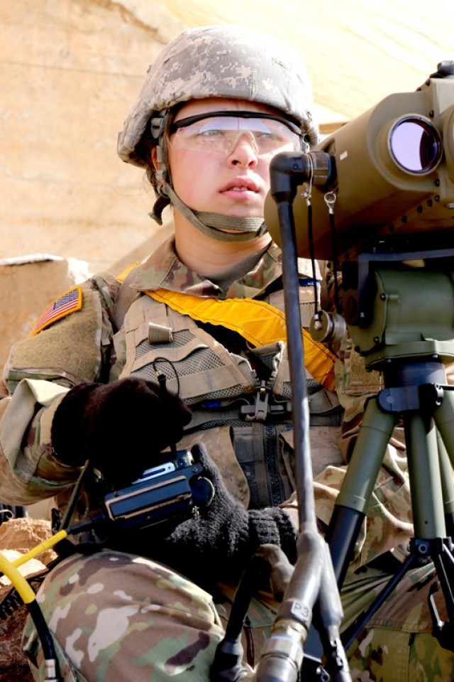 Female forward observer