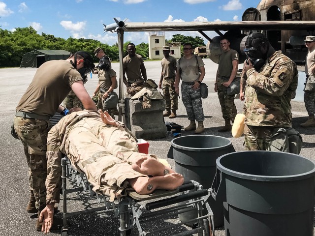 Confidence: Soldiers maintain readiness during CBRN training