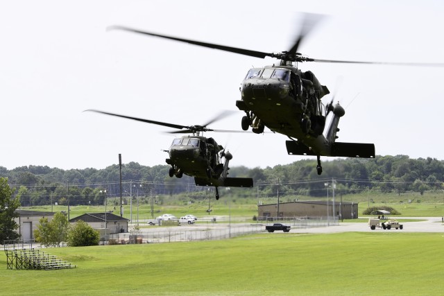 UH-60s prepare for FRIES