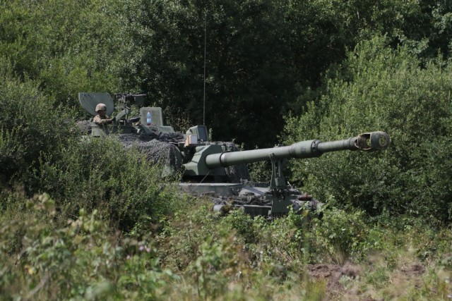 3-29 FA shoots, scoots in rare artillery raid at Combined Resolve IX