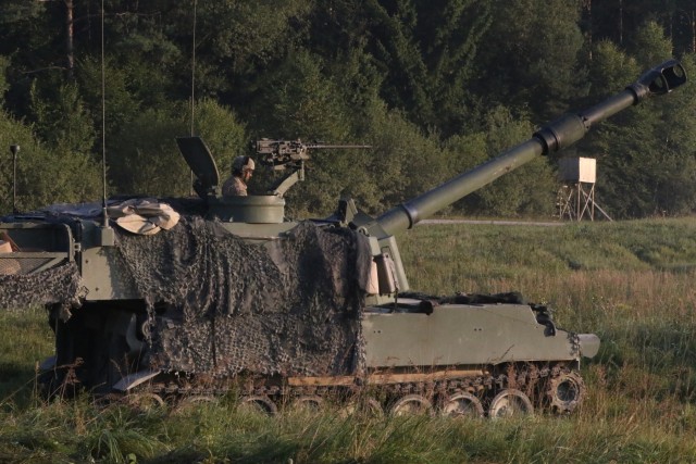 3-29 FA shoots, scoots in rare artillery raid at Combined Resolve IX
