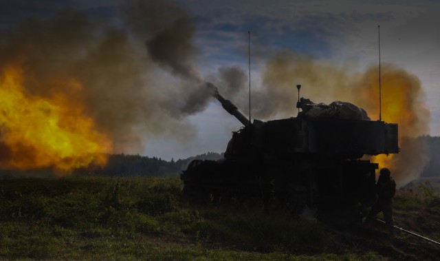 3-29 FA shoots, scoots in rare artillery raid at Combined Resolve IX