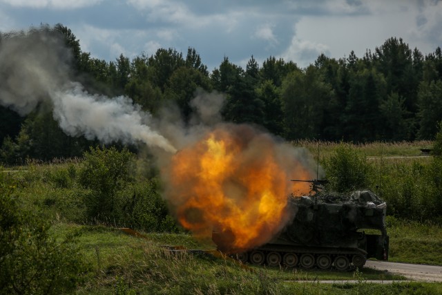 3-29 FA shoots, scoots in rare artillery raid at Combined Resolve IX