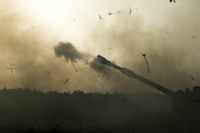 3-29 FA shoots, scoots in rare artillery raid at Combined Resolve IX