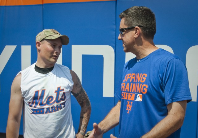 Army takes swing at New York Mets softball classic