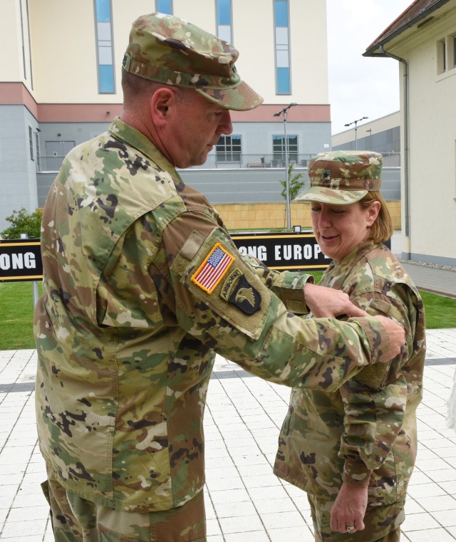 U.S. Army Europe Patch Ceremony