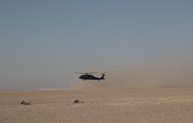 29th CAB Soldiers expand logistical capabilities from the ground to the sky