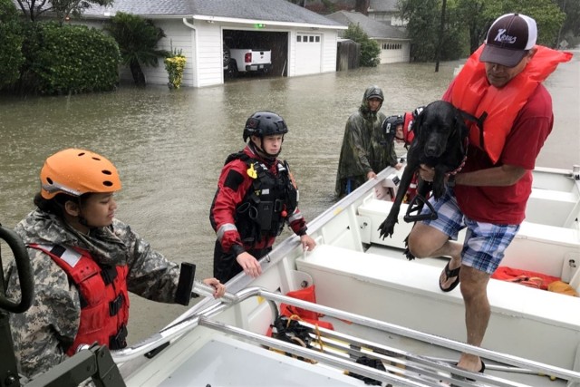 National Guard rescues 1,000 from floods, rising waters in Houston