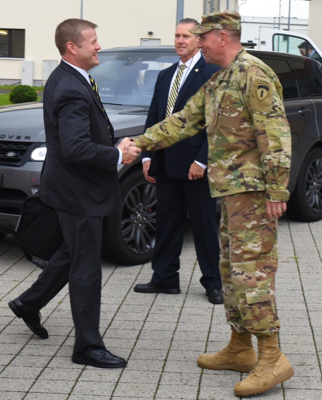 Acting Secretary of the Army visits U.S. Army Europe