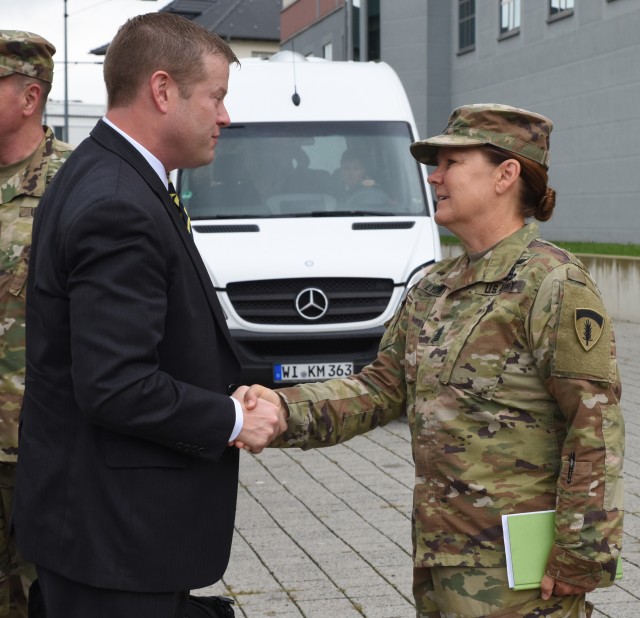 Acting Secretary of the Army visits U.S. Army Europe