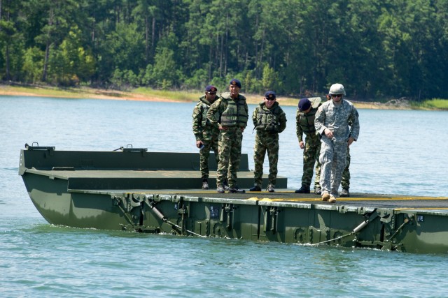 South Carolina Army National Guard engineers bridge partnership with Colombian army