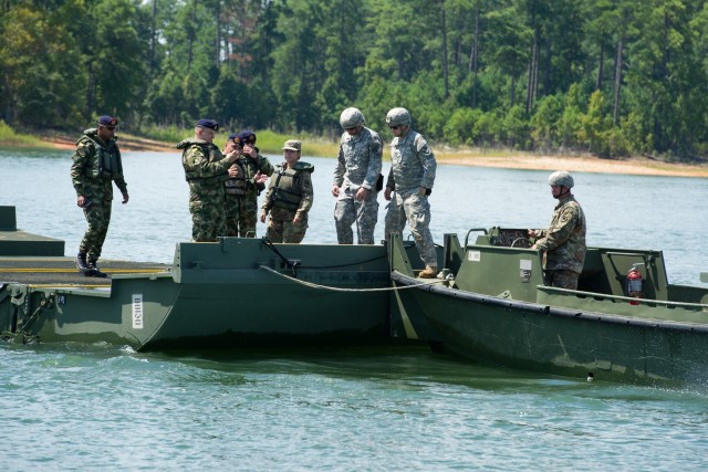 South Carolina Army National Guard engineers bridge partnership with Colombian army