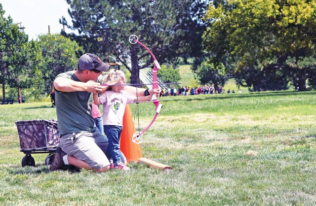 Fort Riley's Outdoor Adventure Park brought Soldiers, families together to enjoy fresh air and fun.
