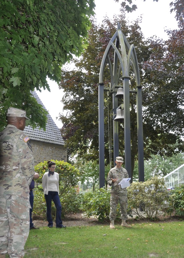 Religious Services Office rings bells for garrison namesake
